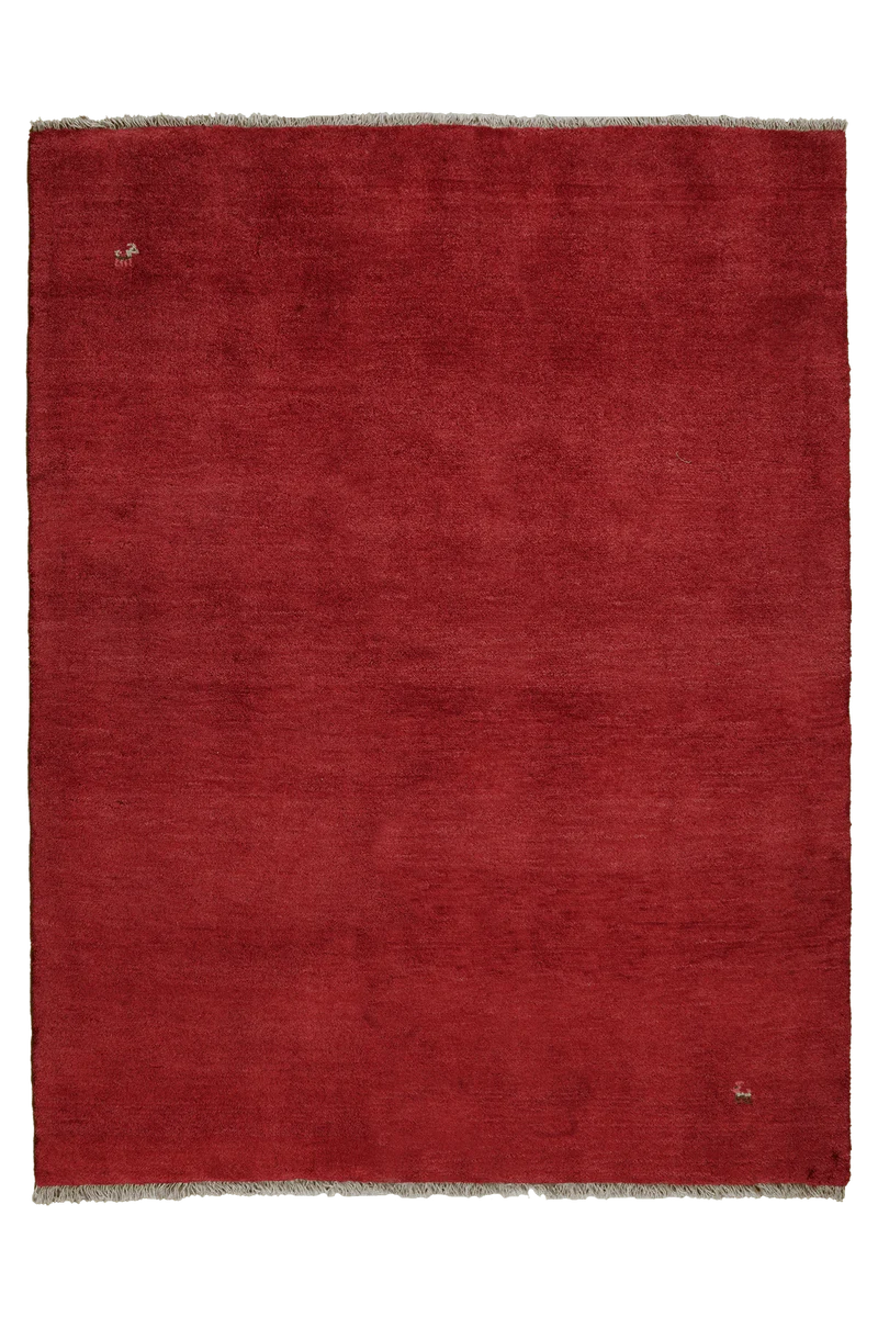 Gabbeh · Handgeknüpft – Rot, 198x153 cm