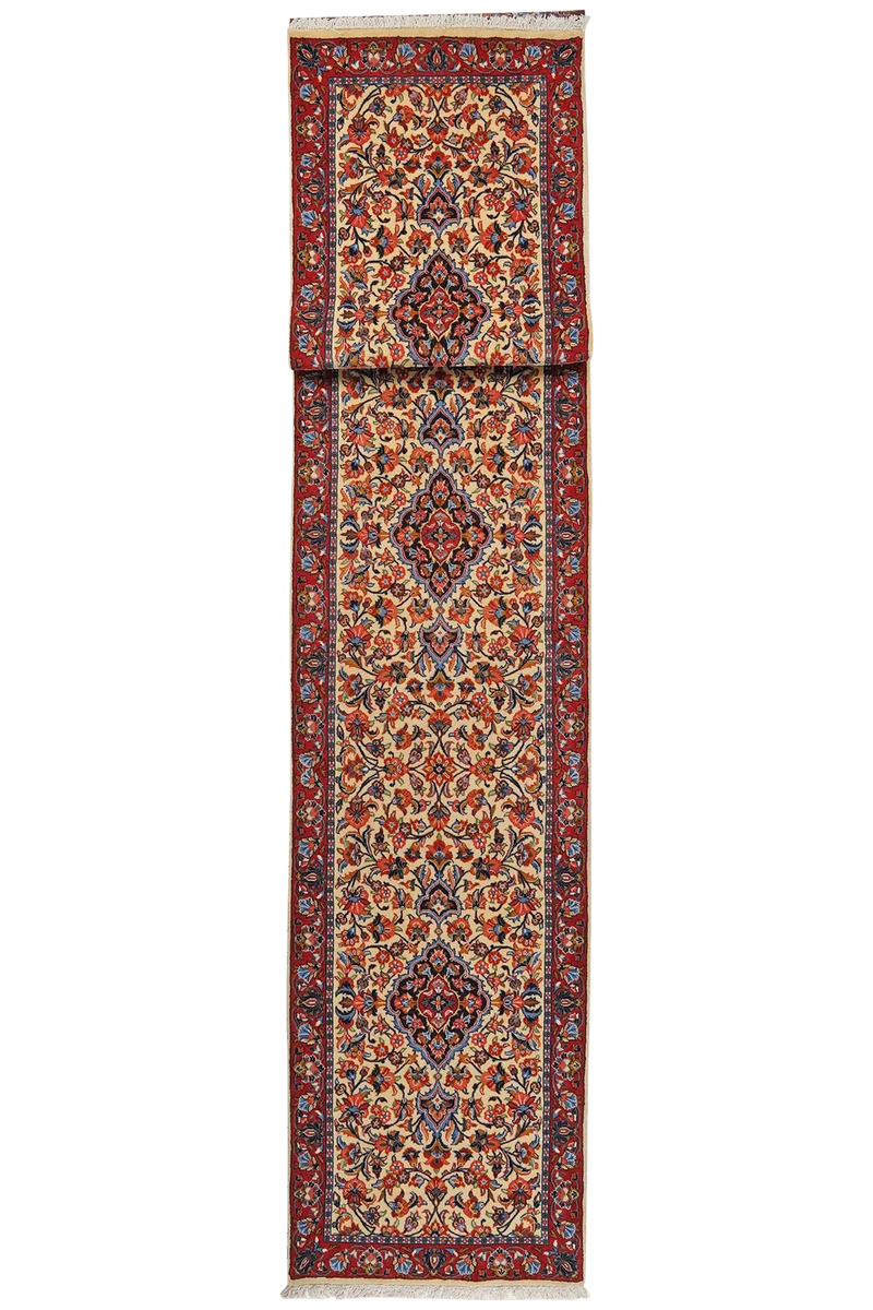 Sarough · Handgeknüpft – Beige, 575x84 cm