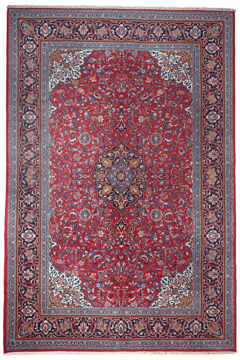 Sarough · Handgeknüpft – Rot, 303x203 cm