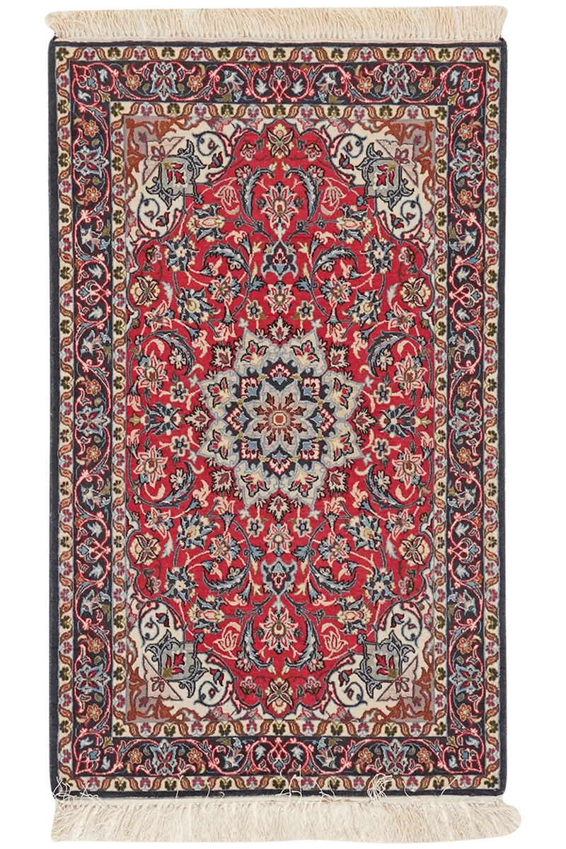 Isfahan · Handgeknüpft – Rot, 114x70 cm