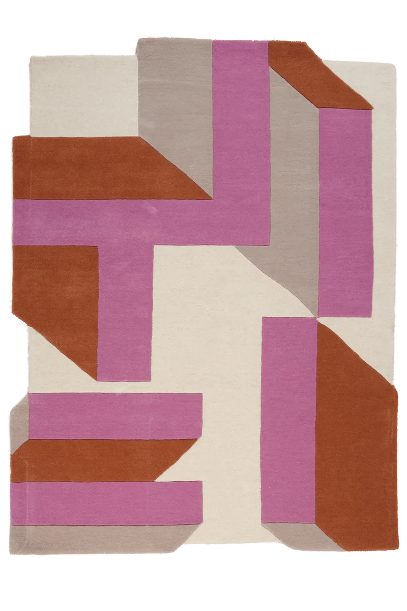 Milo · Handgeknüpft – Violett, 170x240 cm