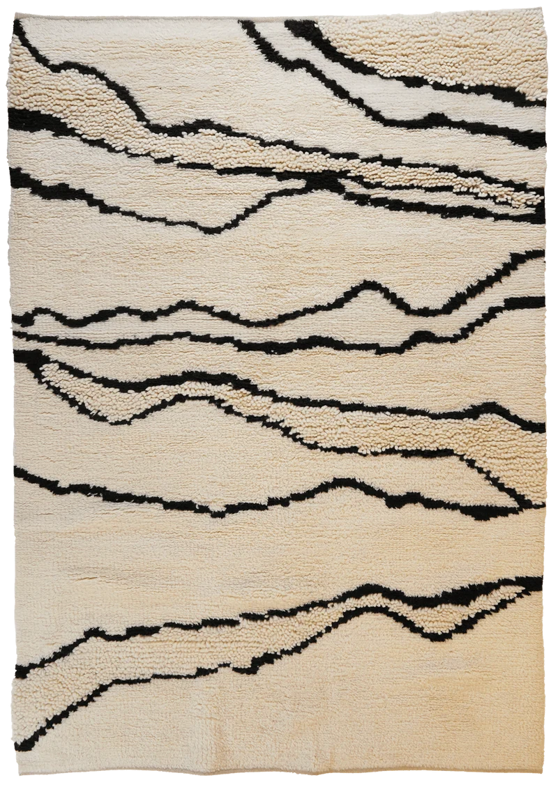 Morrocan Mirage · Handgeknüpft – Beige, 240x170 cm