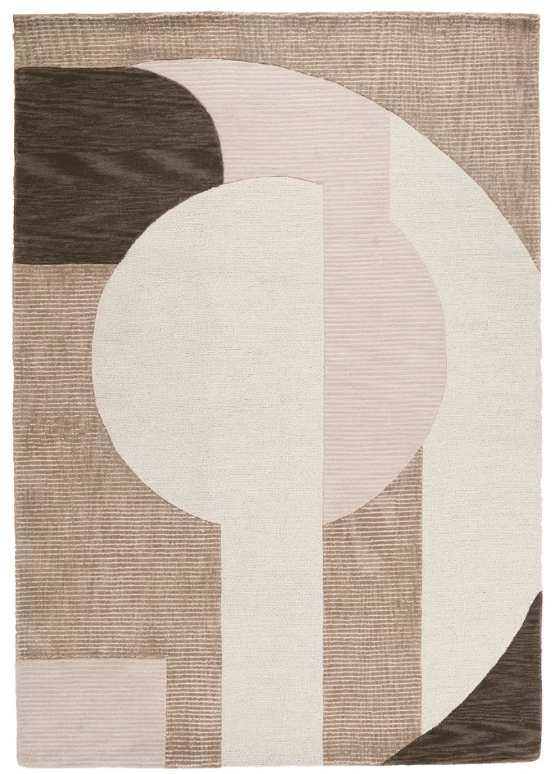 Chocolate Camouflage · Handgeknüpft – Beige, 230x160 cm