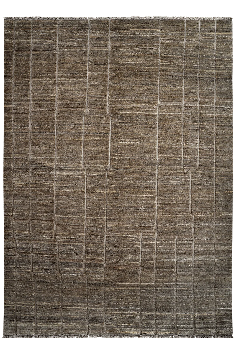 Gabbeh Basi · Handgeknüpft – Grau, 285x207 cm