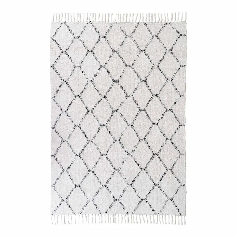 Moderner Teppich RUGGO Baumwolle mit Druck 180x120 cm