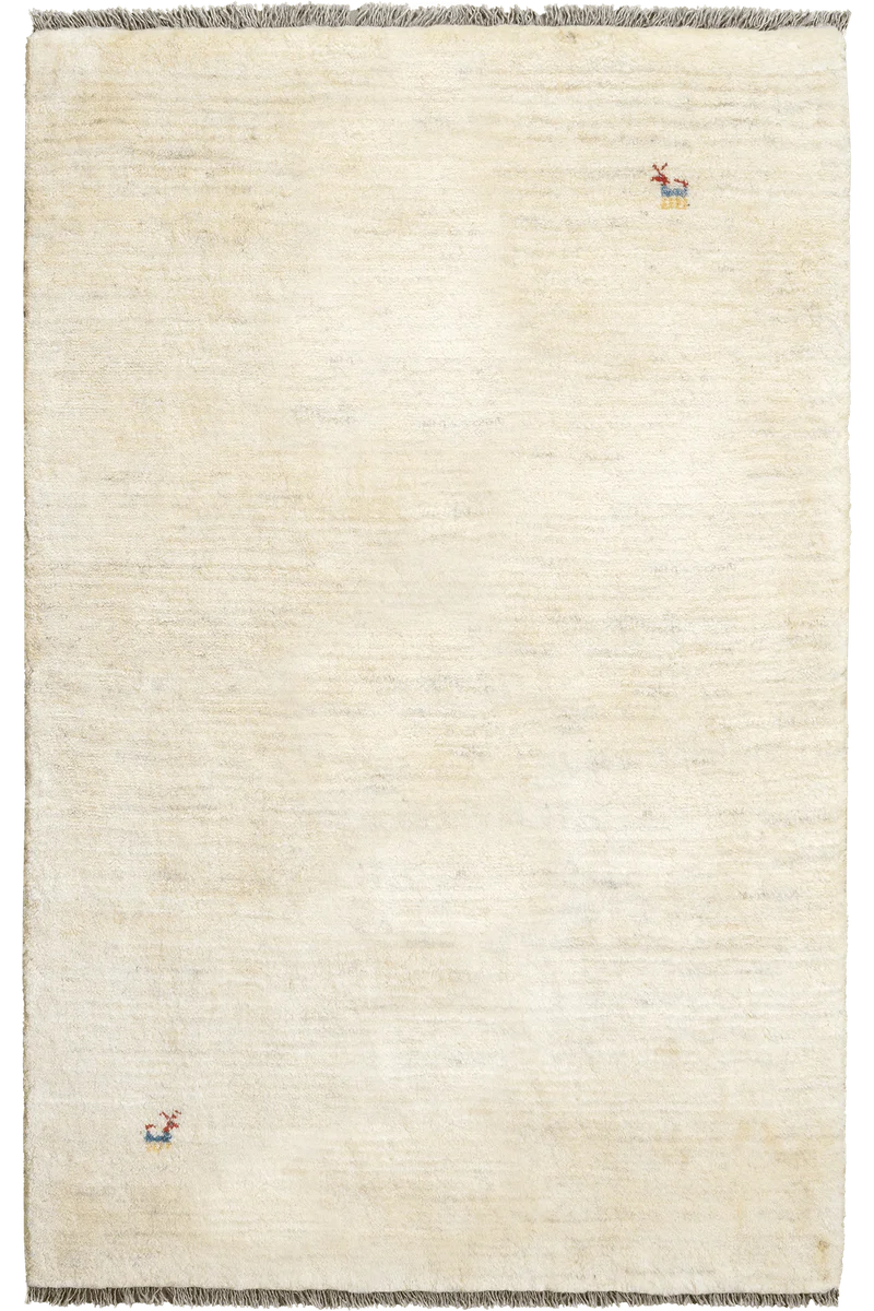 Gabbeh · Handgeknüpft – Beige, 156x102 cm