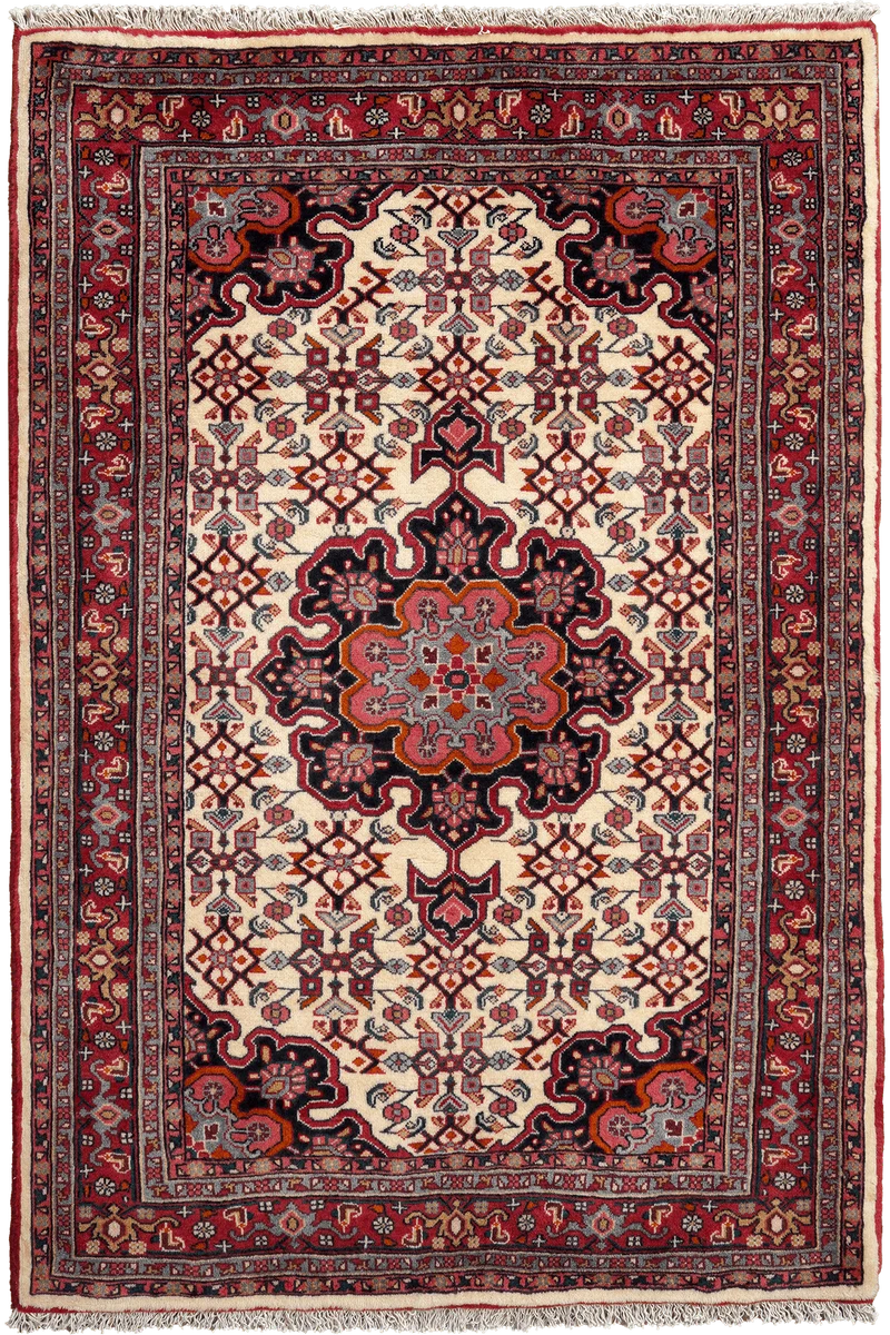 Bidjar Zandjan · Handgeknüpft – Beige, 161x107 cm