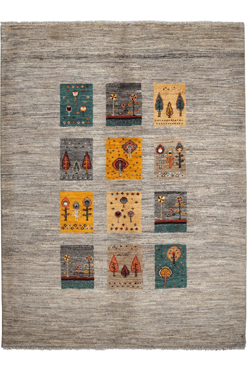 Rizbaf · Handgeknüpft – Beige, 211x158 cm