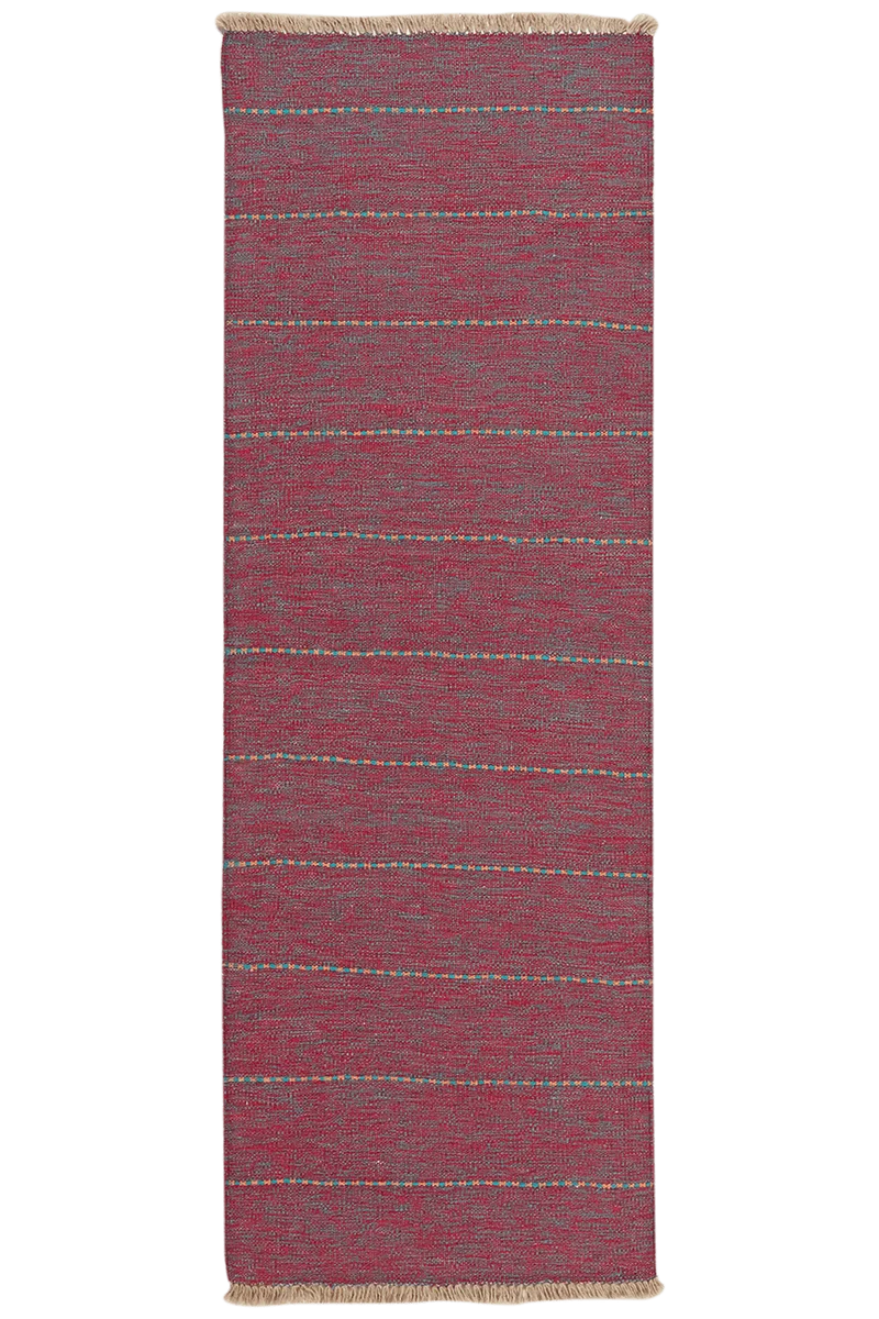 Kelim Gashgai · Handgewebt – Bunt, 188x65 cm
