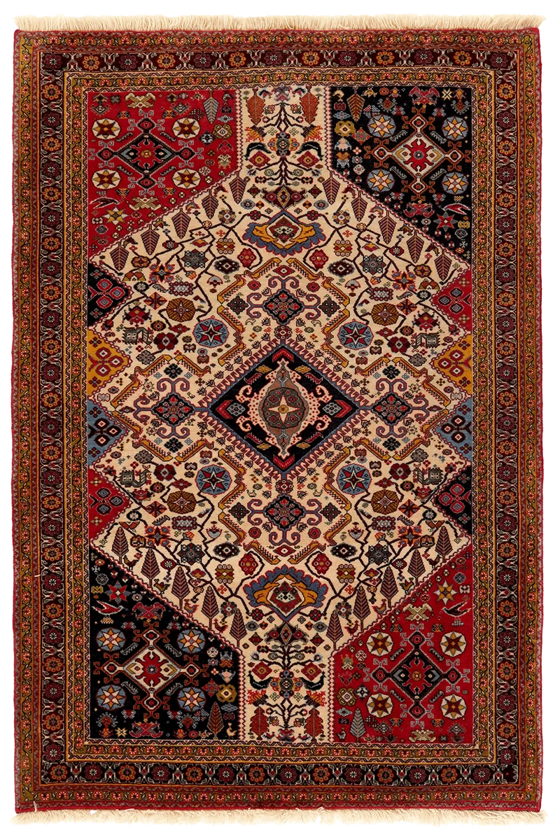 Kashkuli · Handgeknüpft – Beige, 145x99 cm