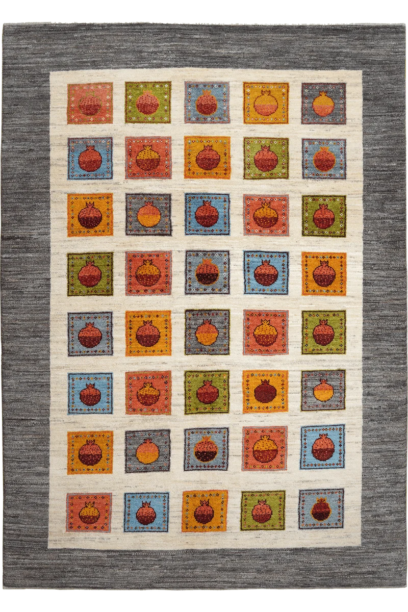 Rizbaf · Handgeknüpft – Beige, 239x170 cm