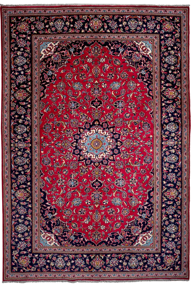 Ardakan · Handgeknüpft – Rot, 295x197 cm
