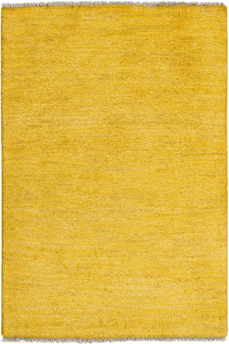 Gabbeh · Handgeknüpft – Gelb, 119x82 cm