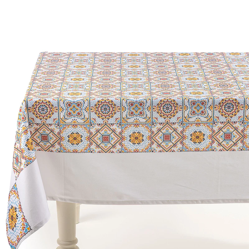 Tovaglia Maiolica in Cotone