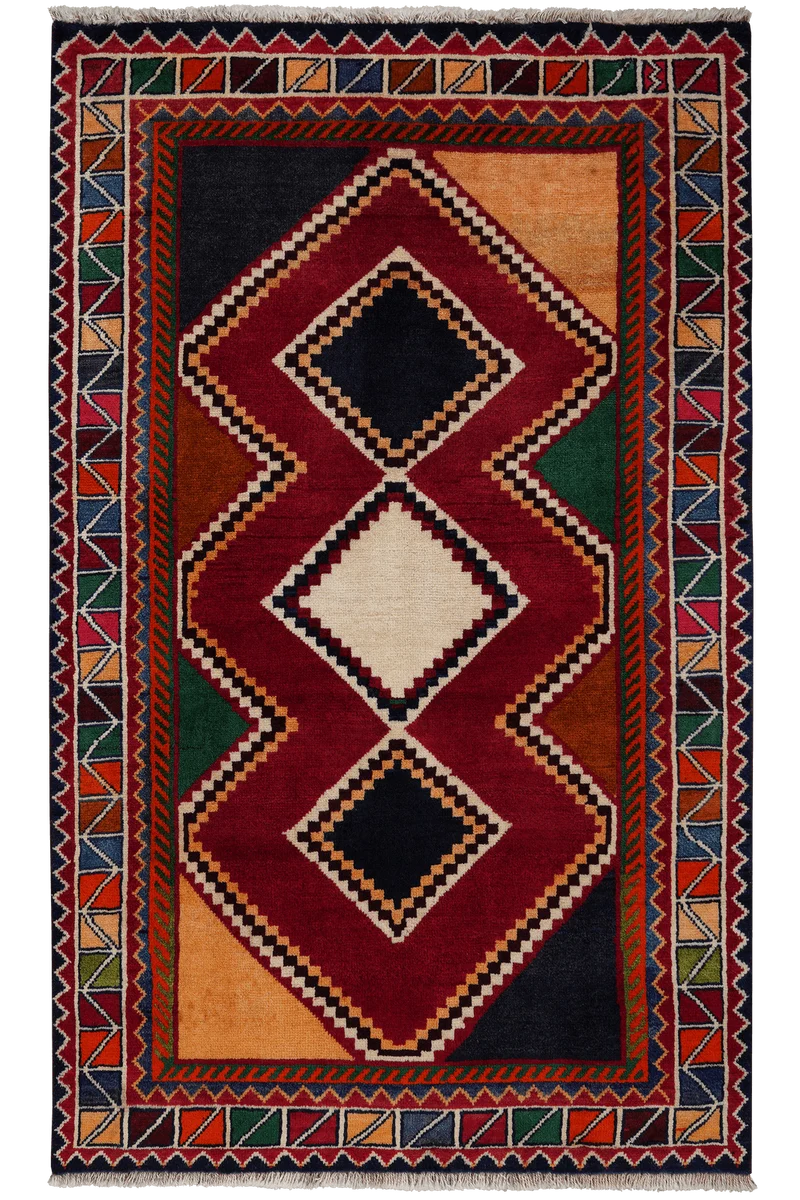 Gashgai · Handgeknüpft – Rot, 180x109 cm