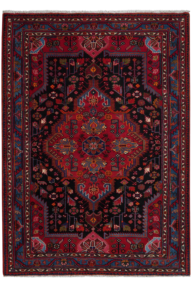 Toysarghan · Handgeknüpft – Blau, 200x143 cm