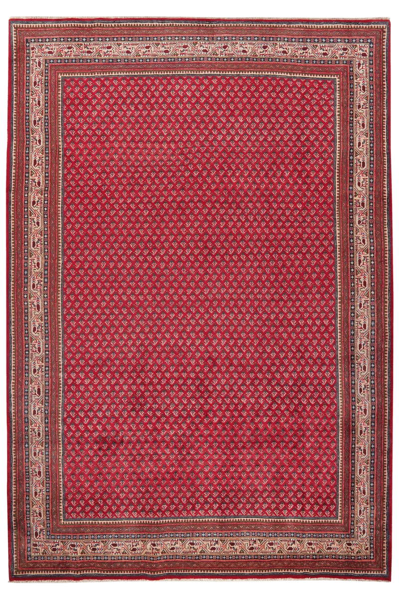 Sarough · Handgeknüpft – Rot, 315x218 cm