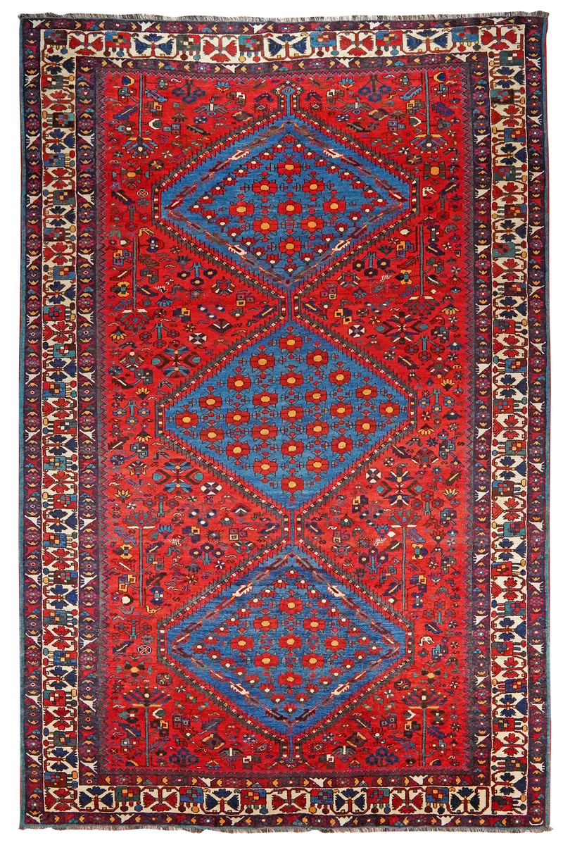 Boynat · Handgeknüpft – Rot, 360x234 cm