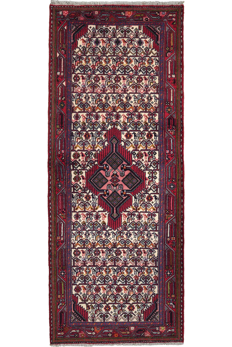 Assadabad · Handgeknüpft – Beige, 215x83 cm