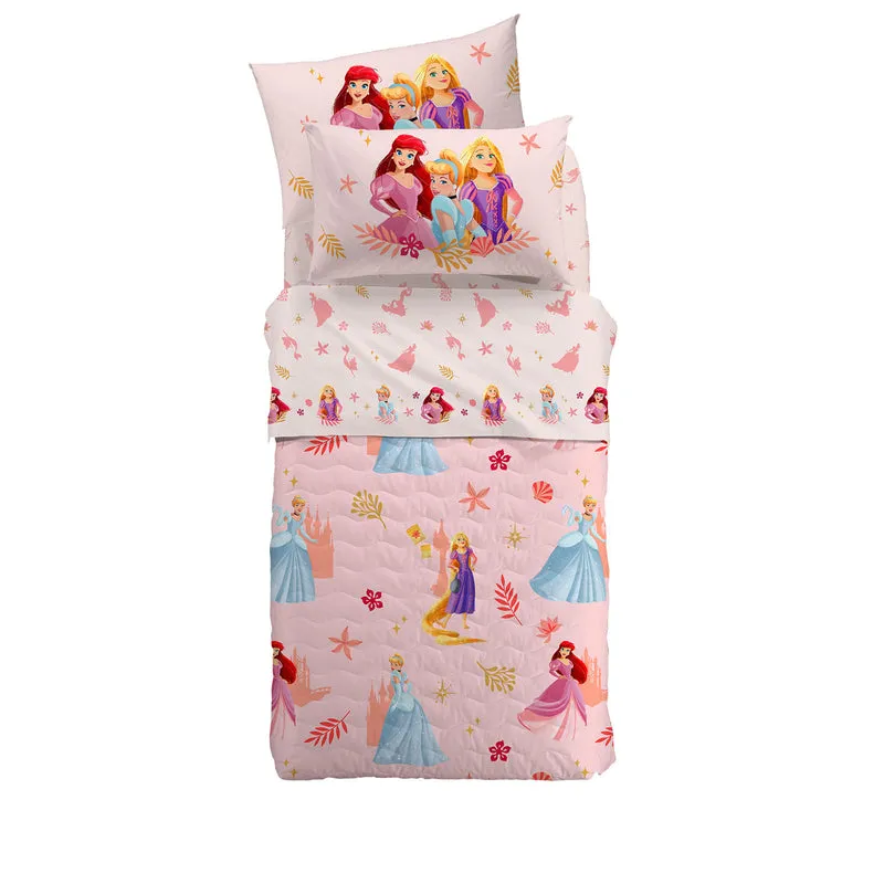 Copriletto Primaverile magic princess in Cotone 90 gr/mq