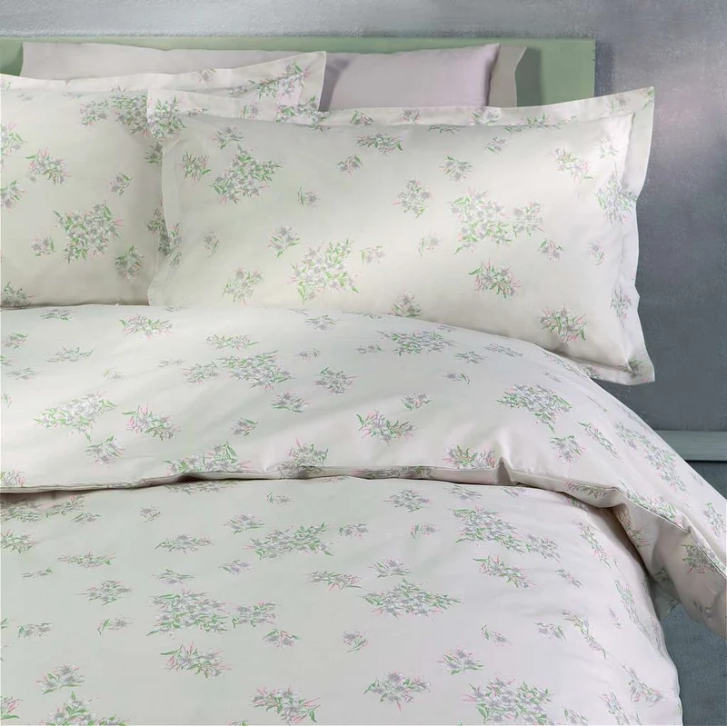 Copripiumino con federe jasmine in Cotone