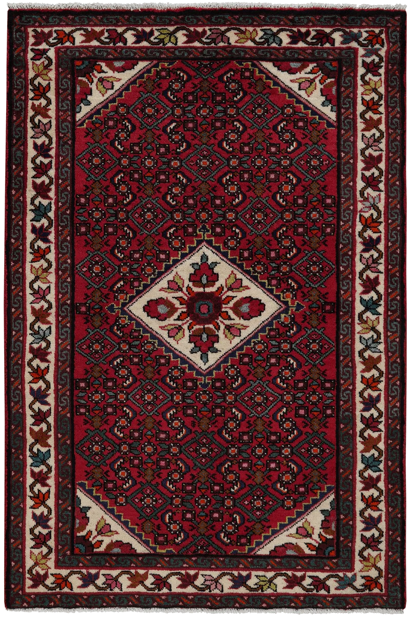 Koutabad · Handgeknüpft – Rot, 162x108 cm