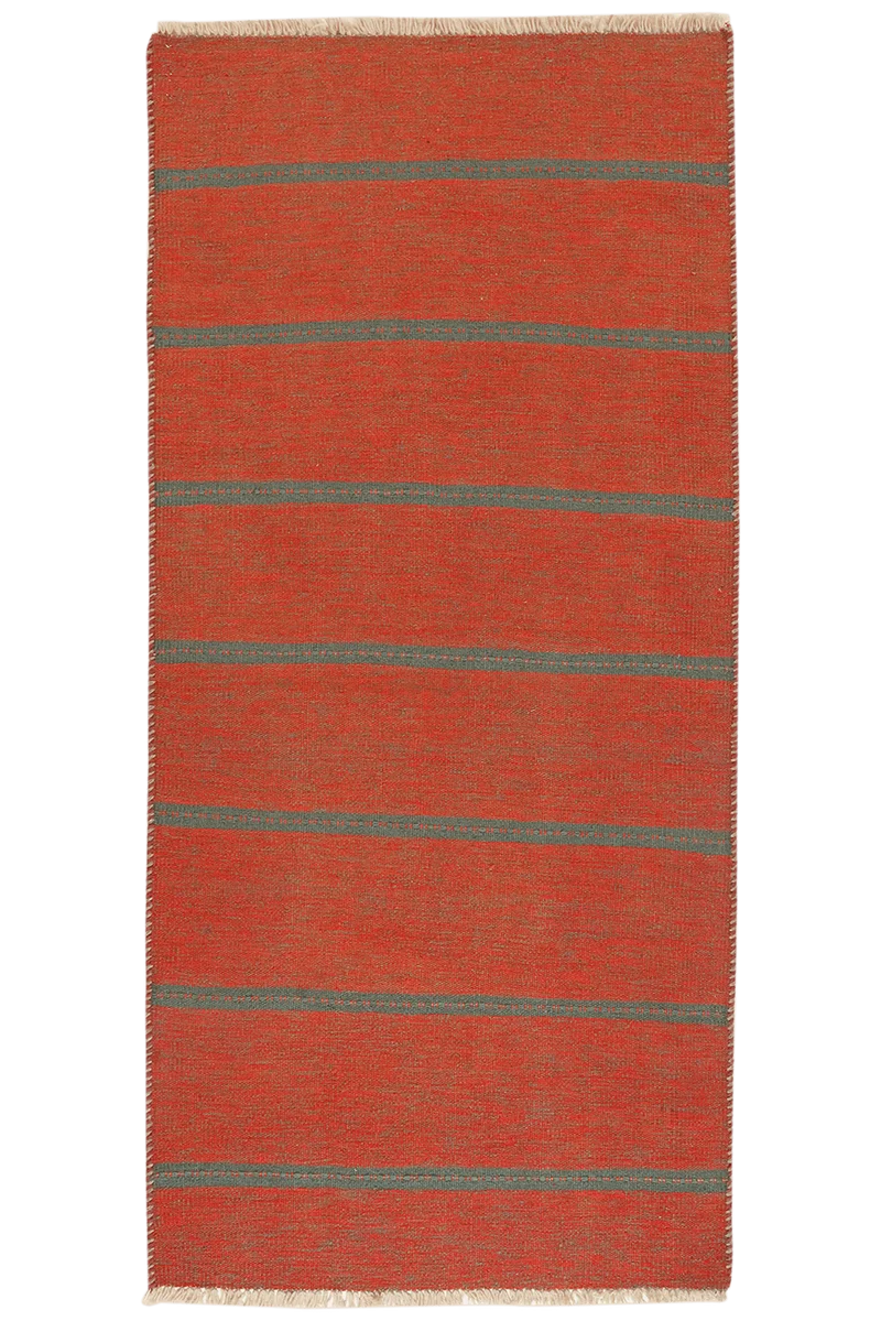 Kelim Gashgai · Handgewebt – Orange, 201x94 cm