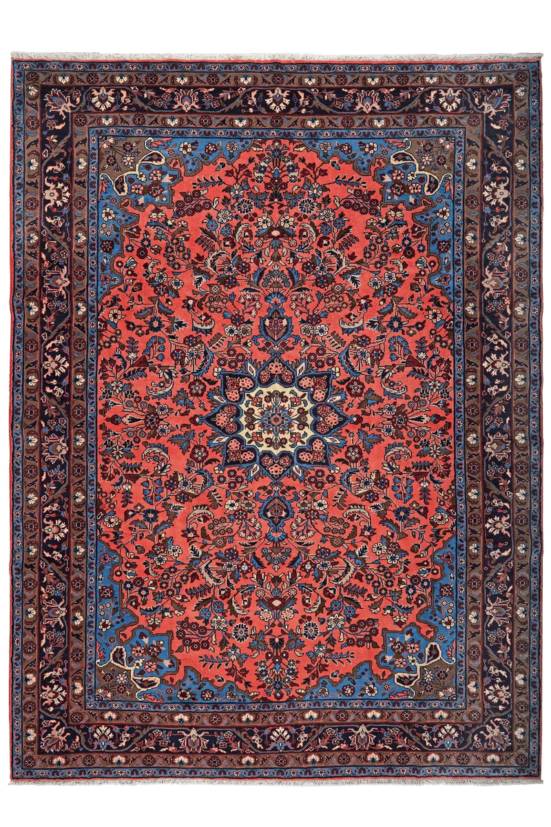 Mehreban · Handgeknüpft – Rot, 295x213 cm