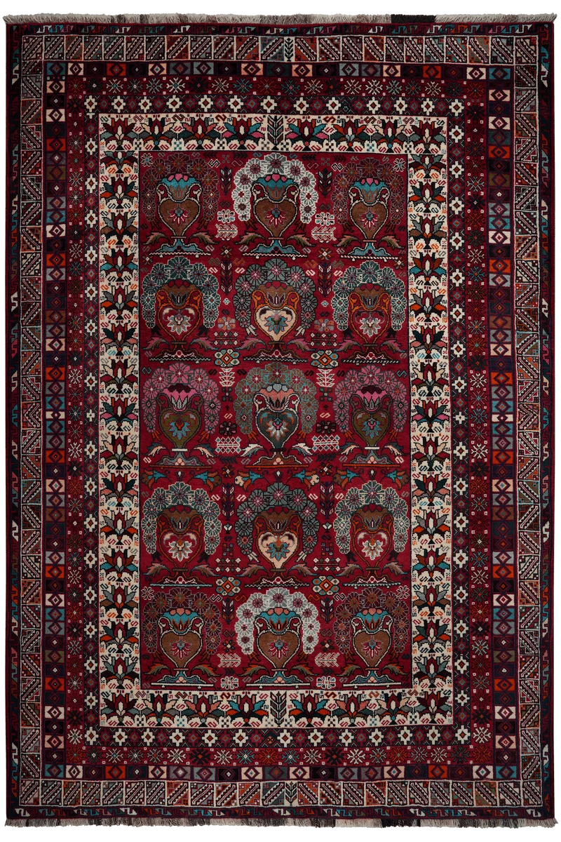 Gashgai · Handgeknüpft – Rot, 297x206 cm