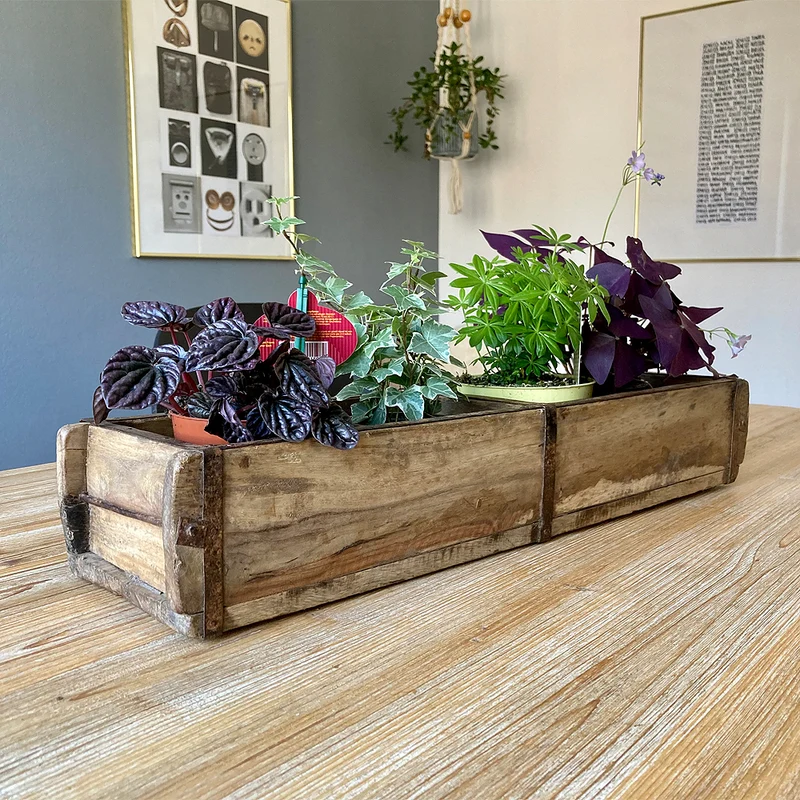 Original Ziegelform BATA 60cm mit Metallbeschlägen Unikat