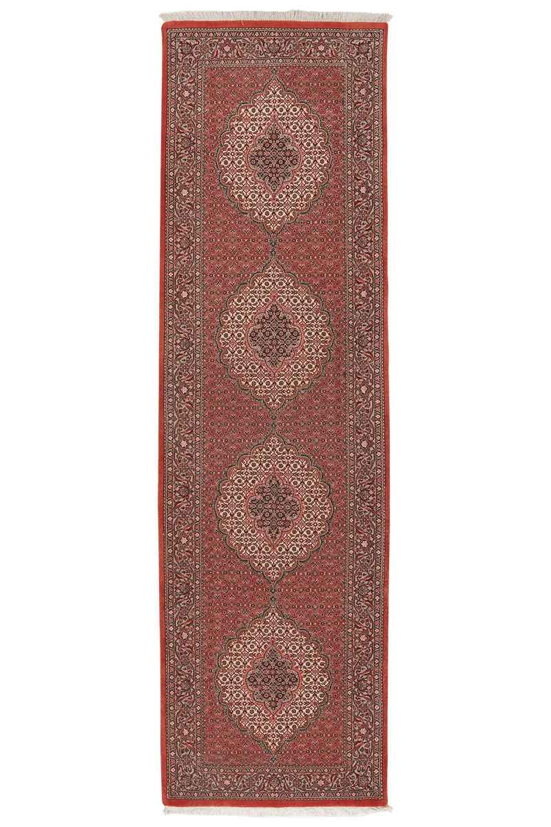 Bidjar Bookan · Handgeknüpft – Rot, 308x89 cm