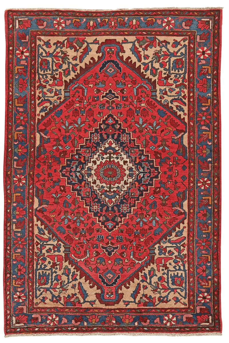 Mehreban · Handgeknüpft – Rot, 205x139 cm