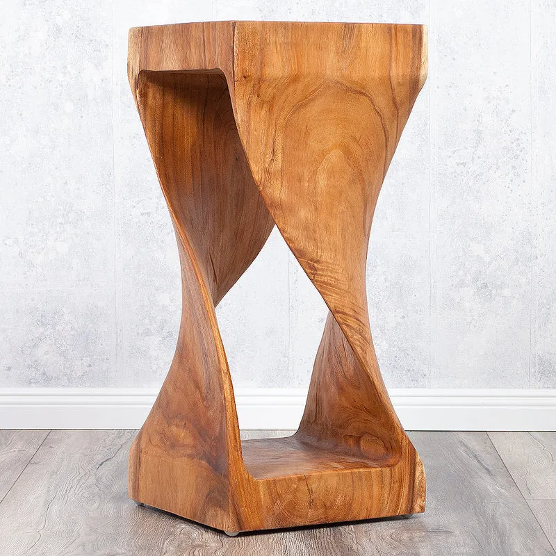 Design Beistelltisch MILLENIUM ca. H65cm Suar Massivholz