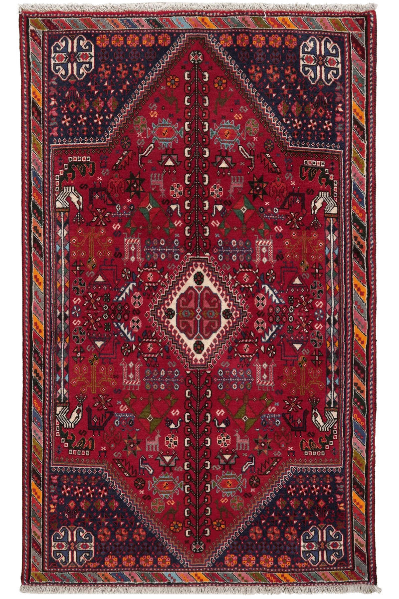 Gashgai · Handgeknüpft – Rot, 172x105 cm
