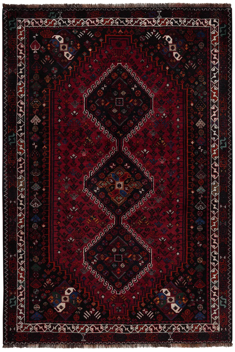 Gashgai · Handgeknüpft – Rot, 255x172 cm