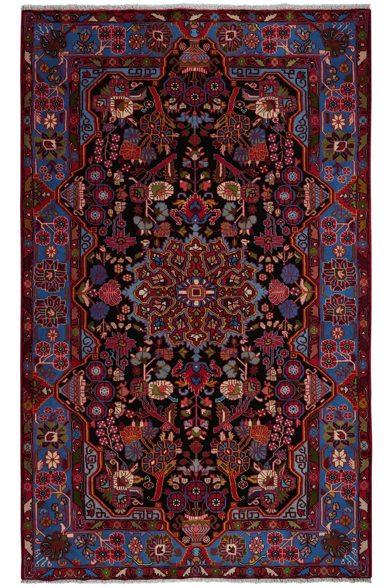 Nahavand · Handgeknüpft – Blau, 250x154 cm
