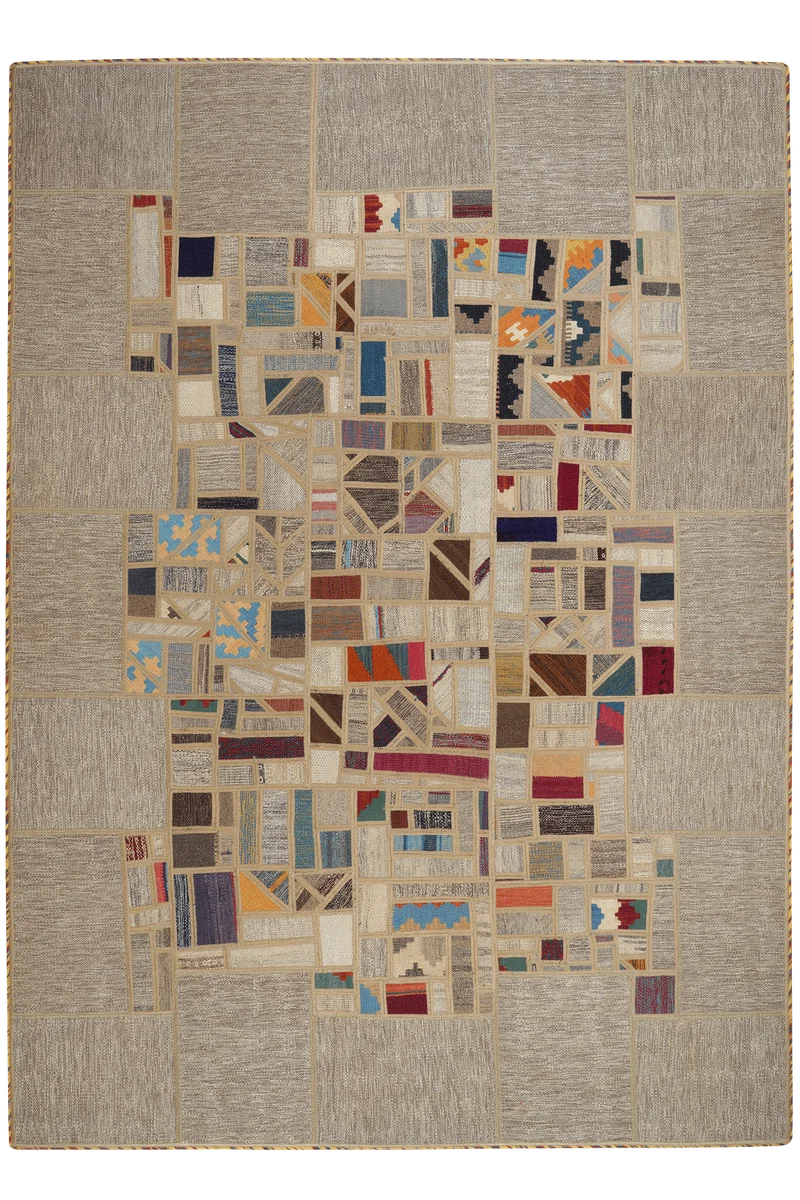 Kelim Tekkeh · Handgewebt – Beige, 238x171 cm