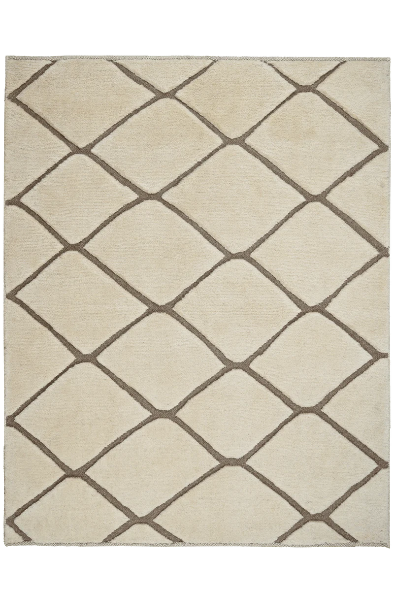Gabbeh · Handgeknüpft – Beige, 190x148 cm