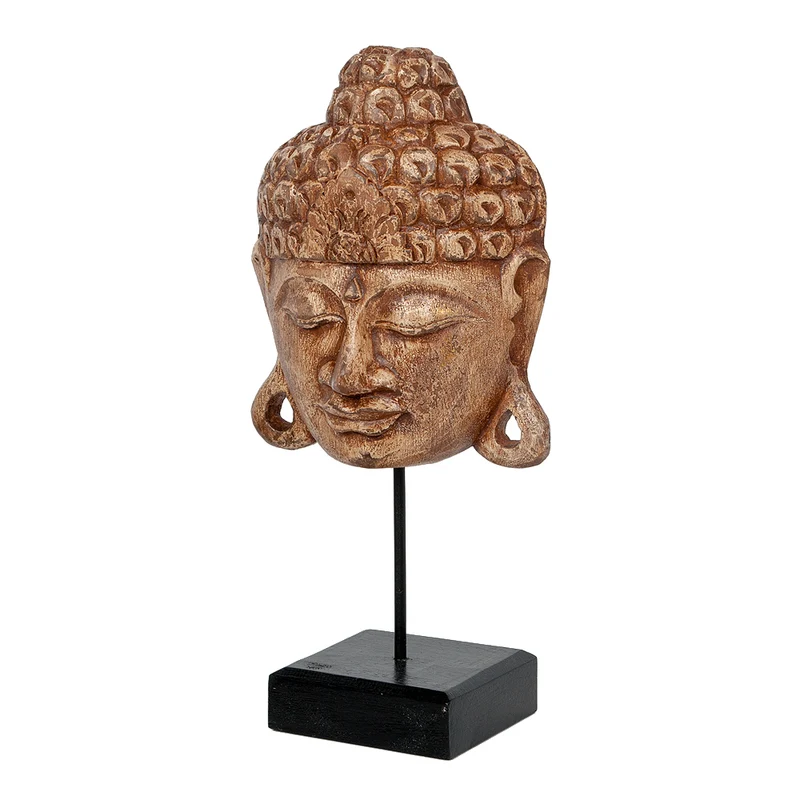 Buddha Maske KAPELA auf Standfuß