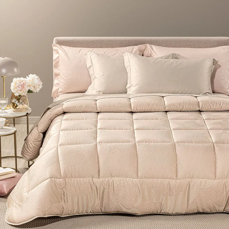 Trapunta agatha Floreale in Raso Jacquard 300 gr/mq