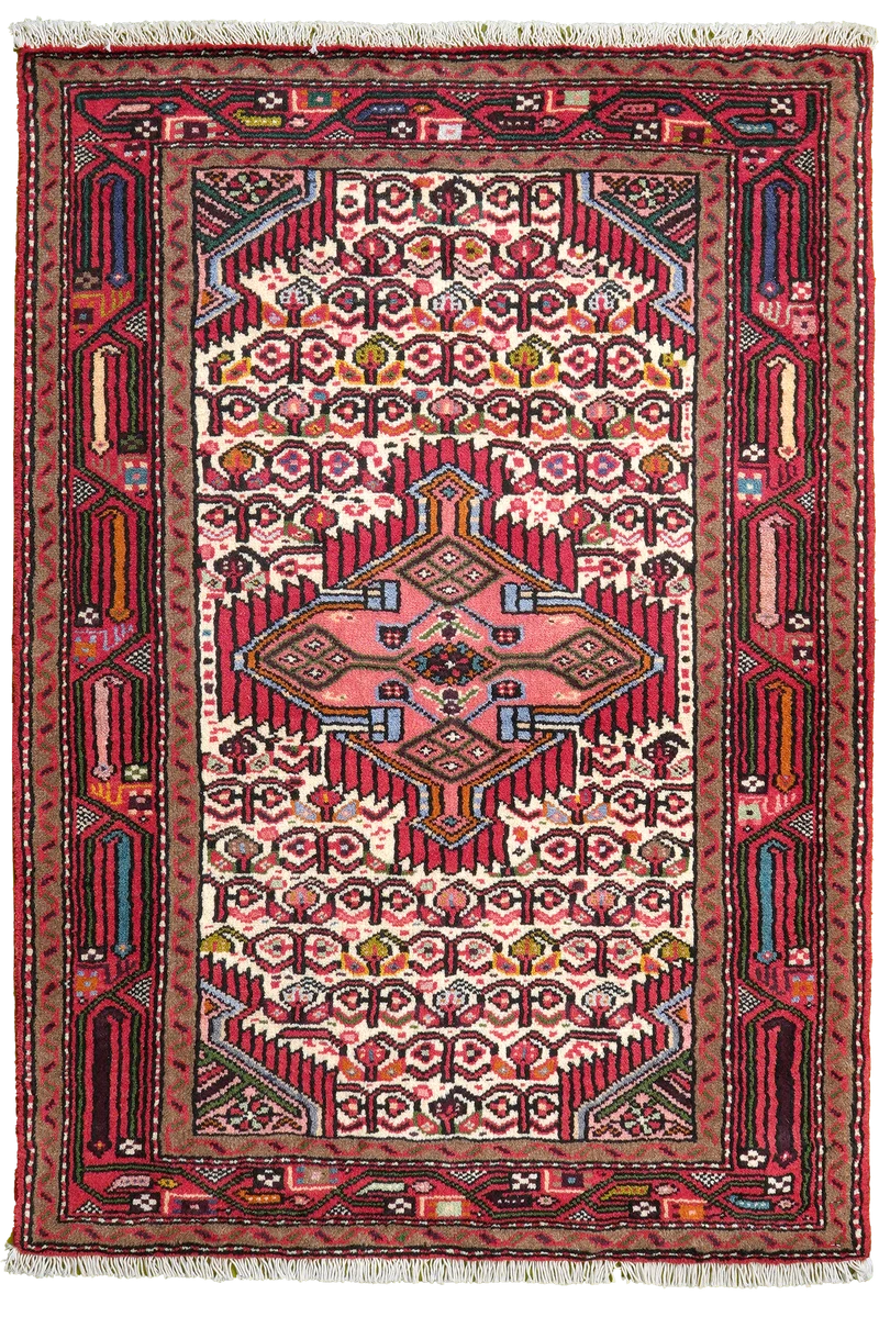Assadabad · Handgeknüpft – Beige, 116x80 cm
