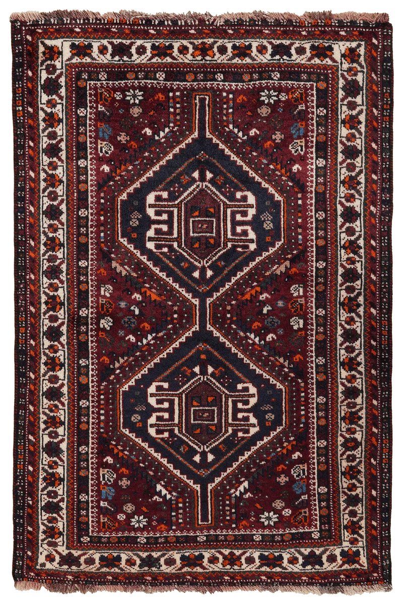 Shiraz · Handgeknüpft – Rot, 153x101 cm