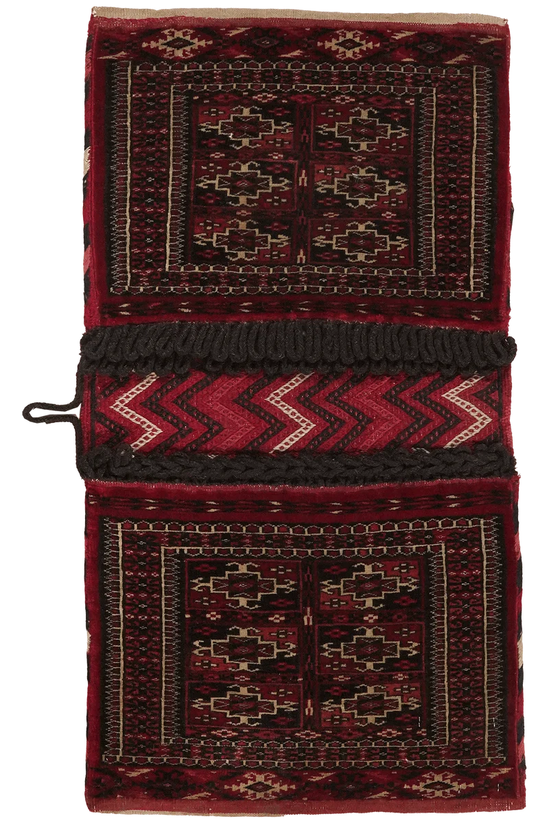 Turkman · Handgeknüpft – Bunt, 68x50 cm