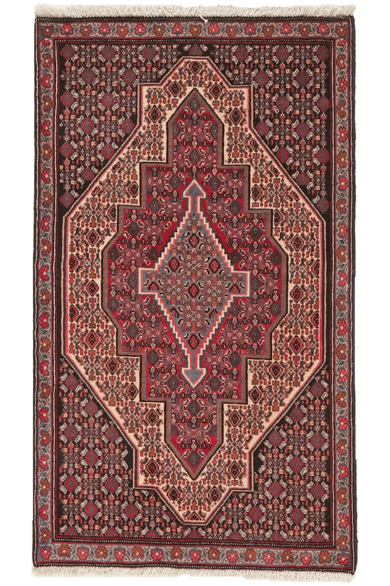 Senneh · Handgeknüpft – Beige, 116x70 cm