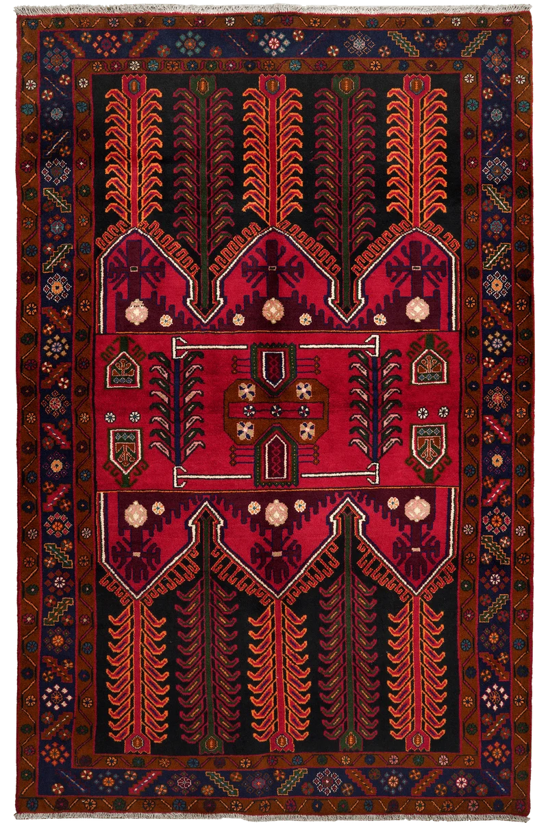 Kolyai · Handgeknüpft – Bunt, 239x150 cm