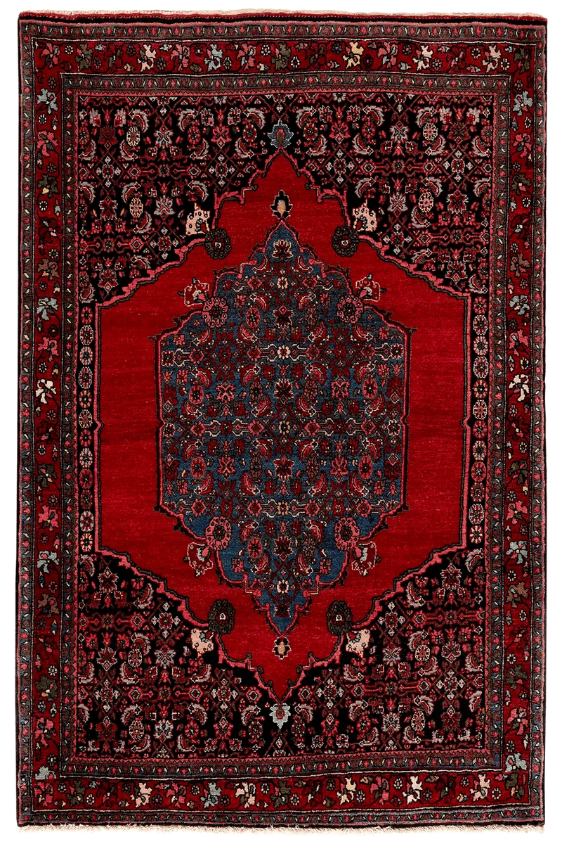 Bidjar · Handgeknüpft – Rot, 168x110 cm
