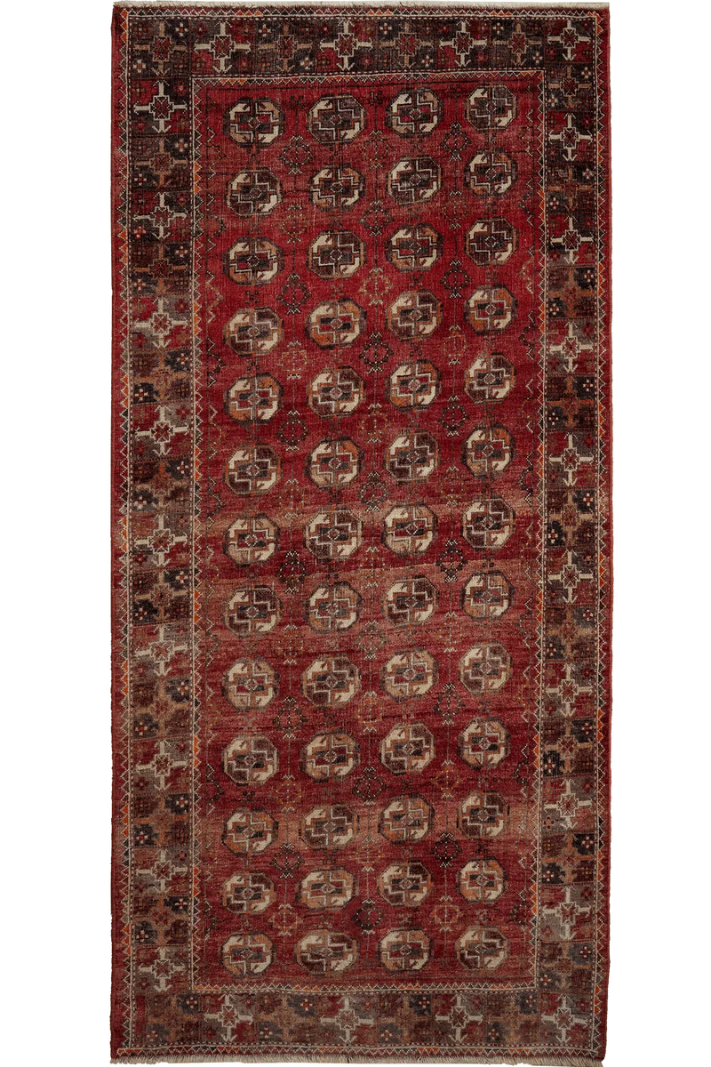 Heritage · Handgeknüpft – Rot, 240x110 cm