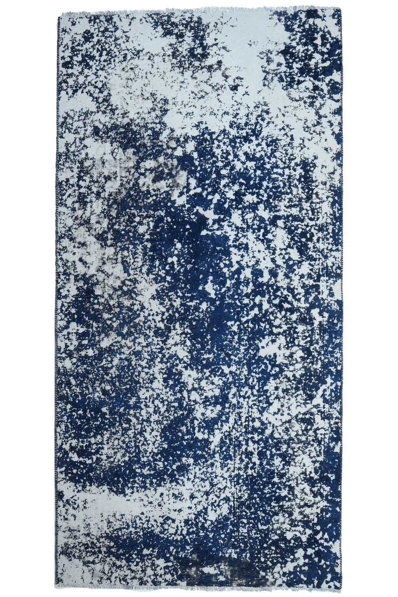 Vintage · Handgeknüpft – Blau, 240x119 cm