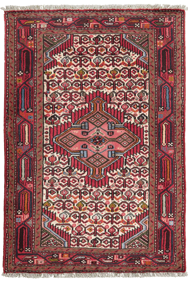 Assadabad · Handgeknüpft – Beige, 120x80 cm