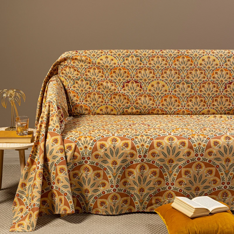 Telo arredo Copridivano Grandecor florence City Time in Cotone
